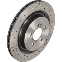 Brembo Bremsscheibe 09b78811 Geschlitzt/Gelocht 330mm 22mm für MERCEDES-BENZ