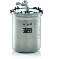 MANN-FILTER Kraftstofffilter WK 8029/1 Leitungsfilter 109mm für VAG