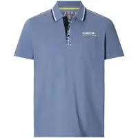 Jan Vanderstorm Poloshirt "Poloshirt ODDFRED", Herren, Gr. 5XL, blau, Obermaterial: 100% Baumwolle CO., Shirts Poloshirt
