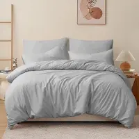 Benza Ibenzoa Mikrofaser-Bettwäsche 3‑tlg. 200x200 cm + 2×80x80 cm, weich & atmungsaktiv – Bettbezug mit 2 Kissenbezügen, ganzjähriger Komfort