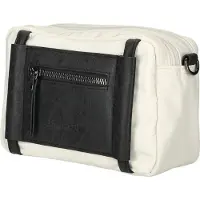 Christian Wippermann Kleine Umhängetasche Tasche für Herren Damen Schultertasche Weiß