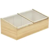 StarTech.com Gewächshaus Hochbeet - Holz Pflanzkasten - Frühbeet mit Minigewächshaus - Für Balkon und Garten - 100 x 50 x 35 cm - Armeegrün
