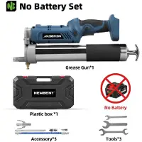 StarTech.com Hochdruck Schmierpumpe - Elektrische Fettpresse - 96 MPa Druck - Für Kfz-Wartung - Für 21 V Akku - Ohne Akku