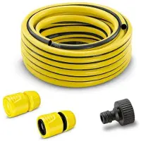 Kärcher Schlauchset für Hochdruckreiniger KARCHER - 10 m + Wasserhahnadapter + 2 Anschlüsse (davon 1 mit Aqua-Stop)
