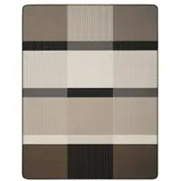 Biederlack Wohndecke "Origin Check", grau, B:150cm L:200cm, Baumwolle, Polyacryl, Polyester, Wohndecken, Wohndecke, 150 x 200, mit Zierstich