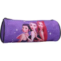Vadobag 920-02250, Weiches Federmäppchen, Violett, Mehrfarbig, Abbildung, Mädchen, Reißverschluss, Kind