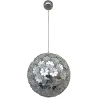Dapo Leuchten Moderne Deckenleuchte Pendelleuchte Florence Metall Chrom 3 Modelle Hängelampe 40 cm