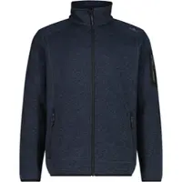CMP MAN Fleece Jacket titanio-nero (00TZ) 56