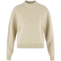 Fjällräven övik Solid Jacquard Knit W light beige (191) XXS
