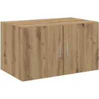 vidaXL Lagerschrank mit Regalen Artisan-Eiche 70 x 42,5 x 225 cm