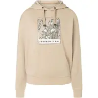 Super.natural W Snowdrops Hoodie white pepper/various (Y42) XL