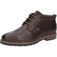 Sioux Stiefelette "Rostolo-706-TEX", Herren, Gr. 40 (UK 6 1/2), braun (dunkelbraun), Schuhe Stiefelette