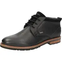 Sioux Stiefelette "Rostolo-706-TEX", Herren, Gr. 41 (UK 7), schwarz, Schuhe Stiefelette