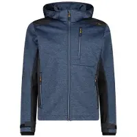 CMP Herren Softshelljacke Man Jacket Zip Hood 36A2477-N883 58 - Avio Mel. - 58