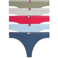 Tommy Hilfiger Uw0uw05642 Tanga 5 Einheiten