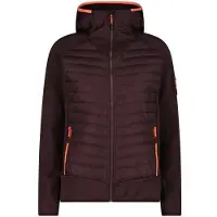 CMP Damen Kapuzensweats lg.Arm Da WOMAN JACKET HYBRID FIX HOOD