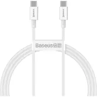 Baseus Superior, 1 m, USB C, USB C, USB 2.0, 0,48 Gbit/s, Weiß