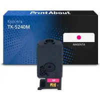 PrintAbout Toner kompatibel mit Kyocera TK-5240M - Magenta