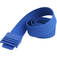Gistuch 150 cm langlebiger Gürtel für Tauchgewichte, Nylon-Gurtband, Taille mit Kunststoff-Schnalle, Zubehör, Blau