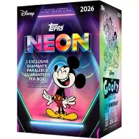 Hasbro Value BOX Disney Neon 2026 Topps Collectible Cards