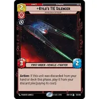 Hasbro Kylo's TIE Silencer |135/262|SHD|Shadows of the Galaxy| Legendary