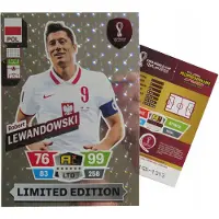 Hasbro Panini World Cup Qatar 2022 Large Limited Xxl Football Card – Lewandowski