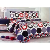 Cotton World Baumwolle world Bettwäsche 160x200cm Bequem Mehrfarbig