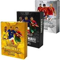 Hasbro 3-in-1 FOOTBALL CARDS, 165 pieces: SILVER + GOLD + BLACK COLLECTOR’S CARDS