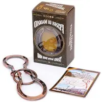 Hasbro Madrid Metal Jigsaw Puzzle – Horseshoe Shape, Medium Difficulty Level, Logic Game