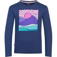 TROLLKIDS - Girl's Falketind Longsleeve - Longsleeve Gr 164 blau
