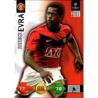 Hasbro Panini Champions League 2009/10 card: Man UTD’s Patrice Evra