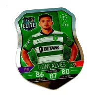 Hasbro Match Attax 2022/23 Card. Sh 17 Goncalves / Pro Elite