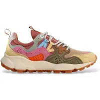 Flower Mountain für Damen. 2017817 Turnschuhe Yamano 3 mehrfarbig (36), Beige, Wohnung, Nobuck, Schnürsenkel, Lässig