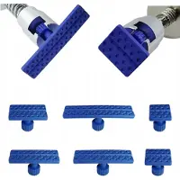 Super PDR Adapter Pilze für Dellenentfernung 6 Stück Blau