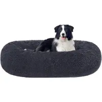 Merkloos Orthopädisches Hundebett in Donutform für zusätzlichen Komfort