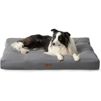 Merkloos Waschbares großes Hundebett 91x68x10cm wasserabweisend