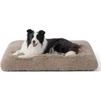 Merkloos Weiche Waschbare Hundebettmatratze für Große Hunde 89 x 58 cm