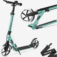 Movino City-Roller Scooter Comfort+ für Kinder, Jugendliche und Erwachsene Minze