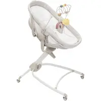Chicco Stubenwagen "Baby Hug 4in1 Armonia", Kinder, beige (motherpearl), Aluminium, Stubenwagen Stubenwagen, Stubenwagen, Liegesessel, Hochstuhl und erster Stuhl in Einem, Topseller