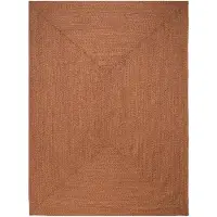 Studio Clarice In | & Outdoor Jute Teppich | Bali Terra | 80x150cm | Terra | Rechteckig