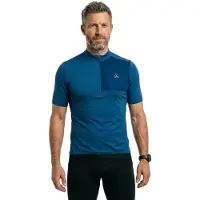 Loeffler Skys Block Mid Half Zip Kurzarm-radtrikot