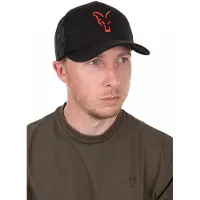 FOX Collection Trucker Cap (Black/Orange)