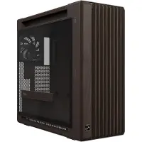 Asus ProArt PA602 Walnut Wood TG - Retro Brown - Gehäuse - Miditower - Braun