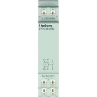 Theben 3120131 Elektronischer Stromstoßschalter mit 1 Kanal/Kontakt (Schließer) und potenzialfreiem Multispannungseingang OKTO ES12-UC