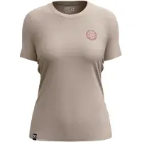 Ortovox - Women's 185 Merino Mountain Badge TS - Merinoshirt Gr XS dark linen