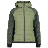CMP Woman Jacket Hybrid FIX Hood green tea (E624) 46