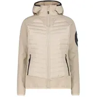 CMP Damen Kapuzensweats lg.Arm Da WOMAN JACKET HYBRID FIX HOOD