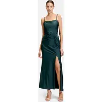 Vera Mont Abendkleid "Damen mit Raffung" Ohne Tasche Wickel-Design