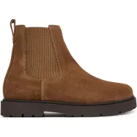 Birkenstock für Damen. 1033181 Highwood Lederstiefeletten (Schmale Passform) braun (40), Wohnung, Wildleder, Keine, Lässig
