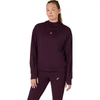 Asics - Women's Nagino Run Winter Hoodie - Laufshirt Gr XL lila
